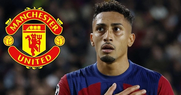 Raphinha is the Man Utd No.1 target to replace Marcus Rashford